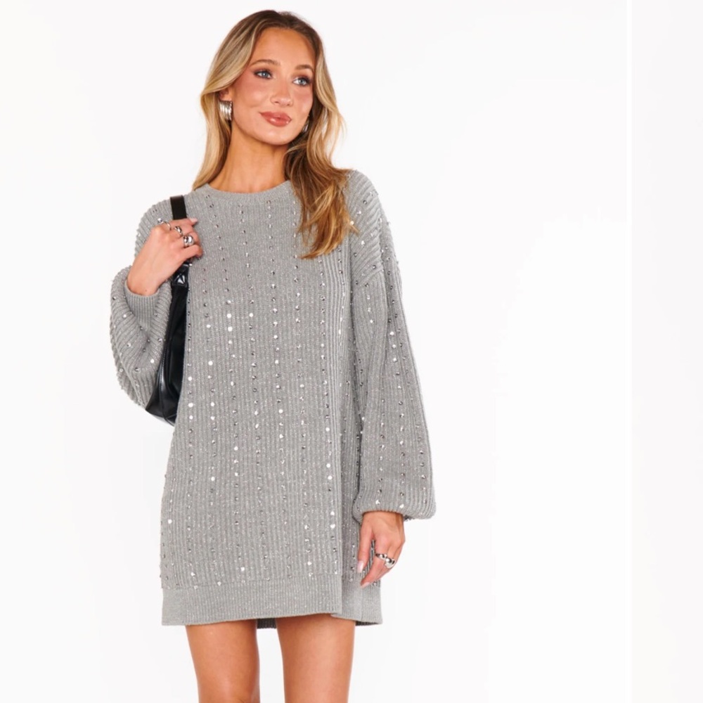 Show Me Your Mumu Social Sweater Dress Size Small